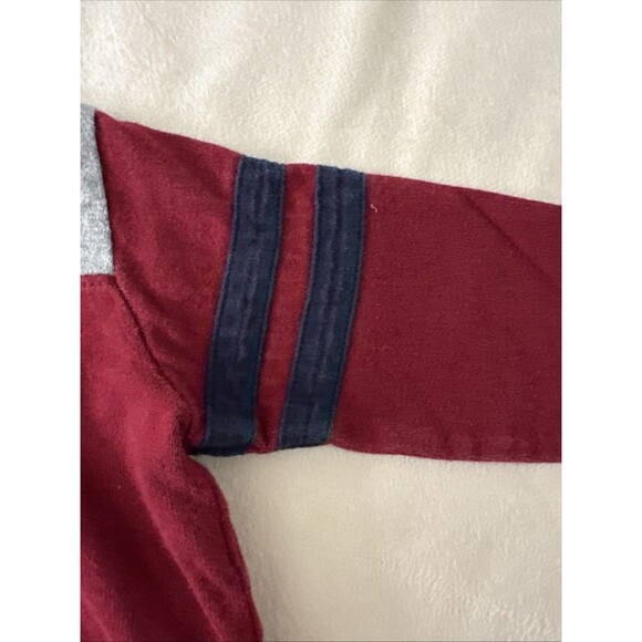 Ralph Lauren Vintage Baby Size Small 3-6 Months Romper Boys Maroon Polo Long - Picture 6 of 12
